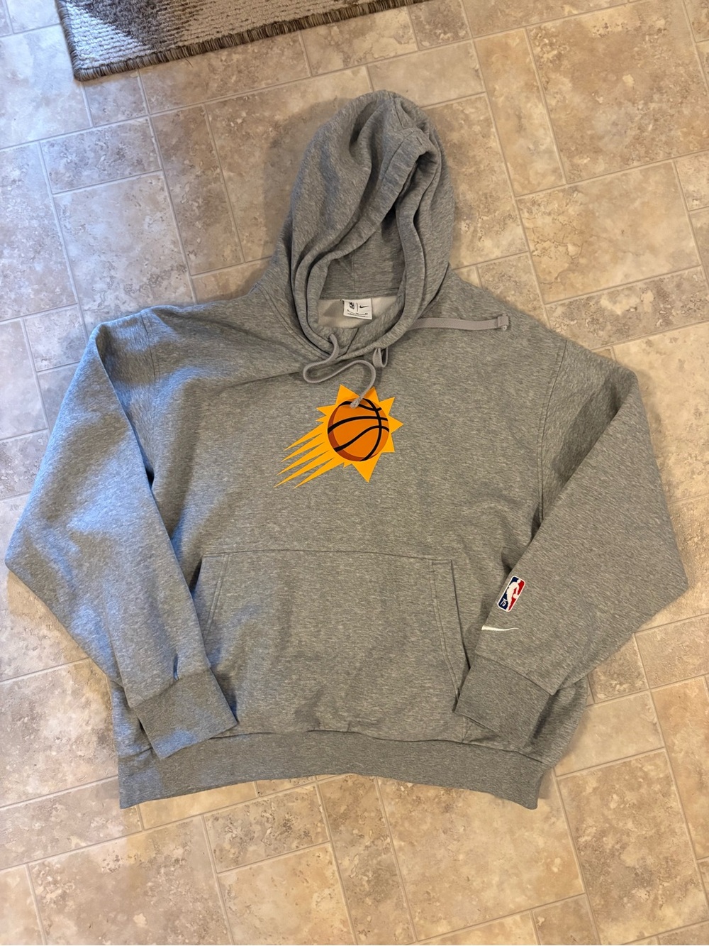 Gray Phoenix Suns Pullover Hoodie - NBA Licensed